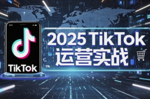 2025TikTok电商运营，掌握TikTok店铺运营核心技巧，实现低成本高转化-众创网